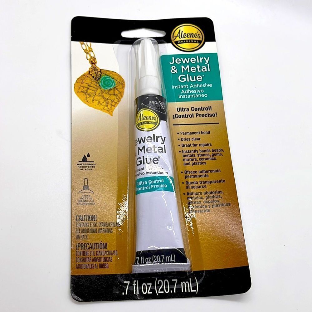 NWT Aleene's 21709 Jewelry & Metal Instant Adhesive Transparent Glue - Picture 7 of 8